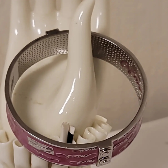 Coach Bangle Pink EUC - Picture 10 of 10